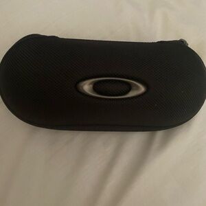 Oakley Black FUEL CELL SUNGLASSES AND HARD SHELL ZIPPER CASE WITH SOFT CASE NEW